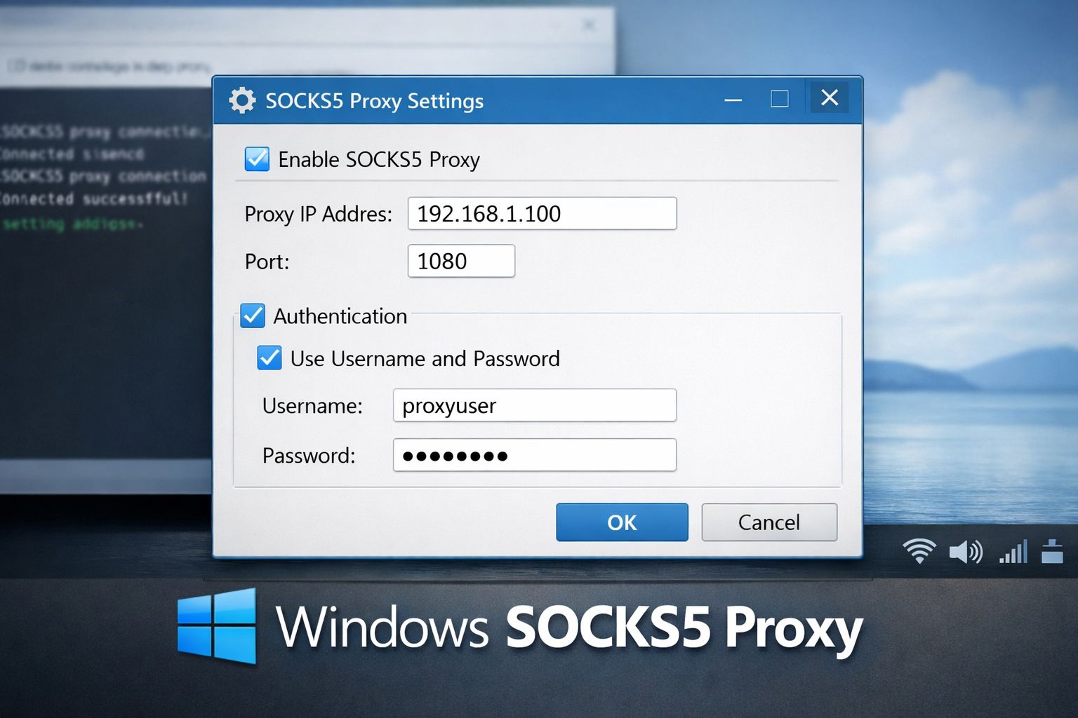 Mastering Windows SOCKS5 Proxy Configuration: A Guide for IT Professionals